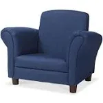 Denim Fabric Child’S Armchair (Kid’S Furniture, 23”L X 17.5”W X 18.3”H) - Childr