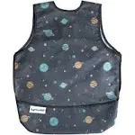 Tiny Twinkle Mess Proof Toddler Bib - Waterproof Baby Apron - Machine Washable - PVC, BPA, & Phthalate Free - Great Travel Bib F