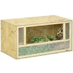 Pawhut Wooden Reptile Terrarium