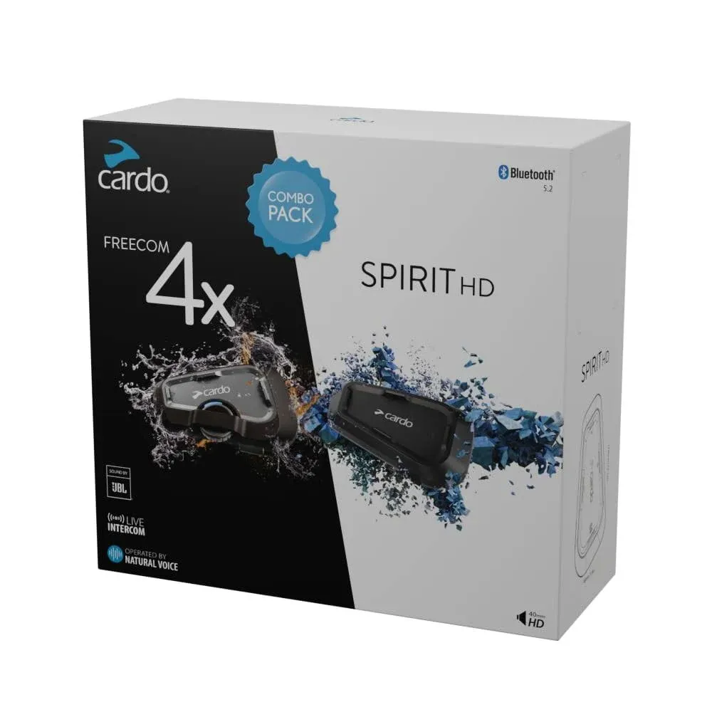 Cardo Freecom 4X & Spirit HD Bundle BUN00002