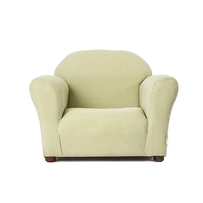 Keet Roundy Chair Gingham, Green