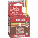 Licks Pill-Free Cat Ache Aid - Turmeric and Ginger Cat Supplements - Cat Health Supplies & Pain Relief - Gel Packets - 10 Use