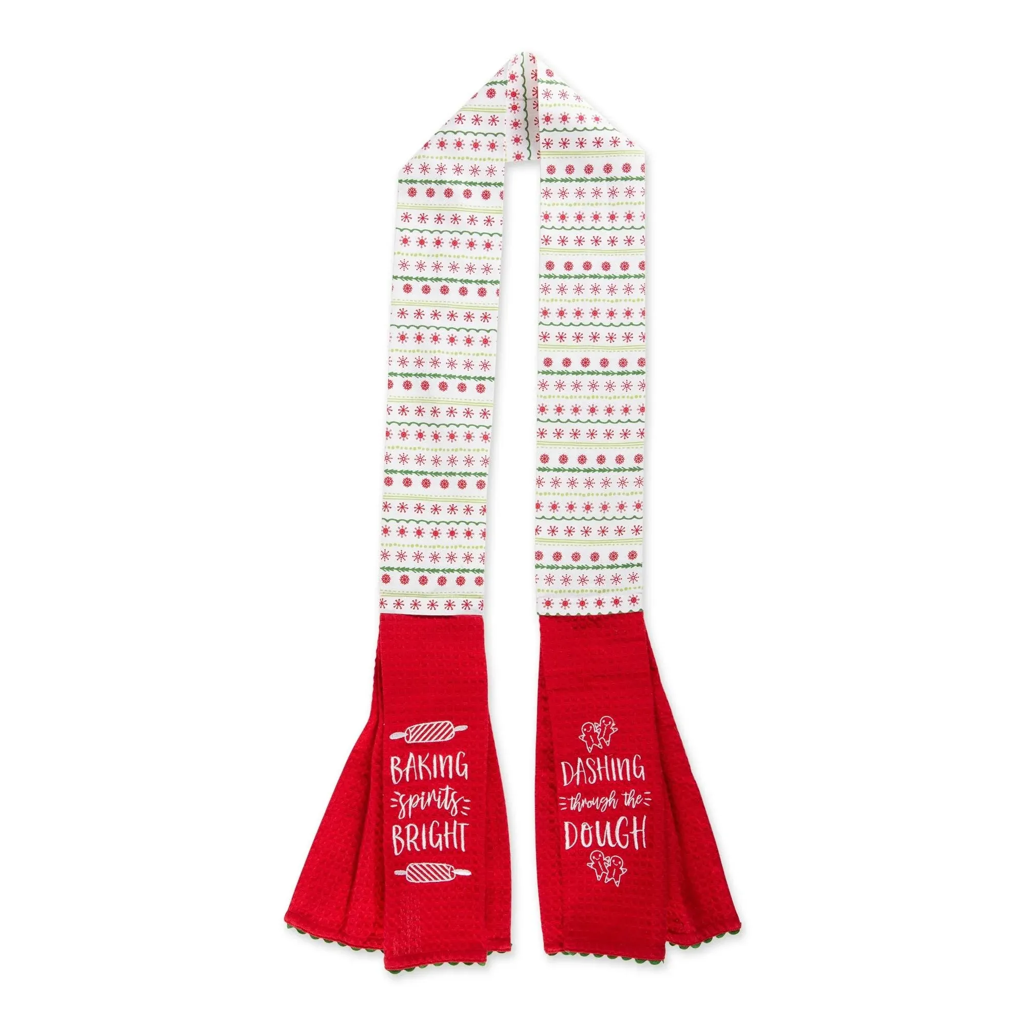 DII Christmas Baking Kitchen Towel Scarf