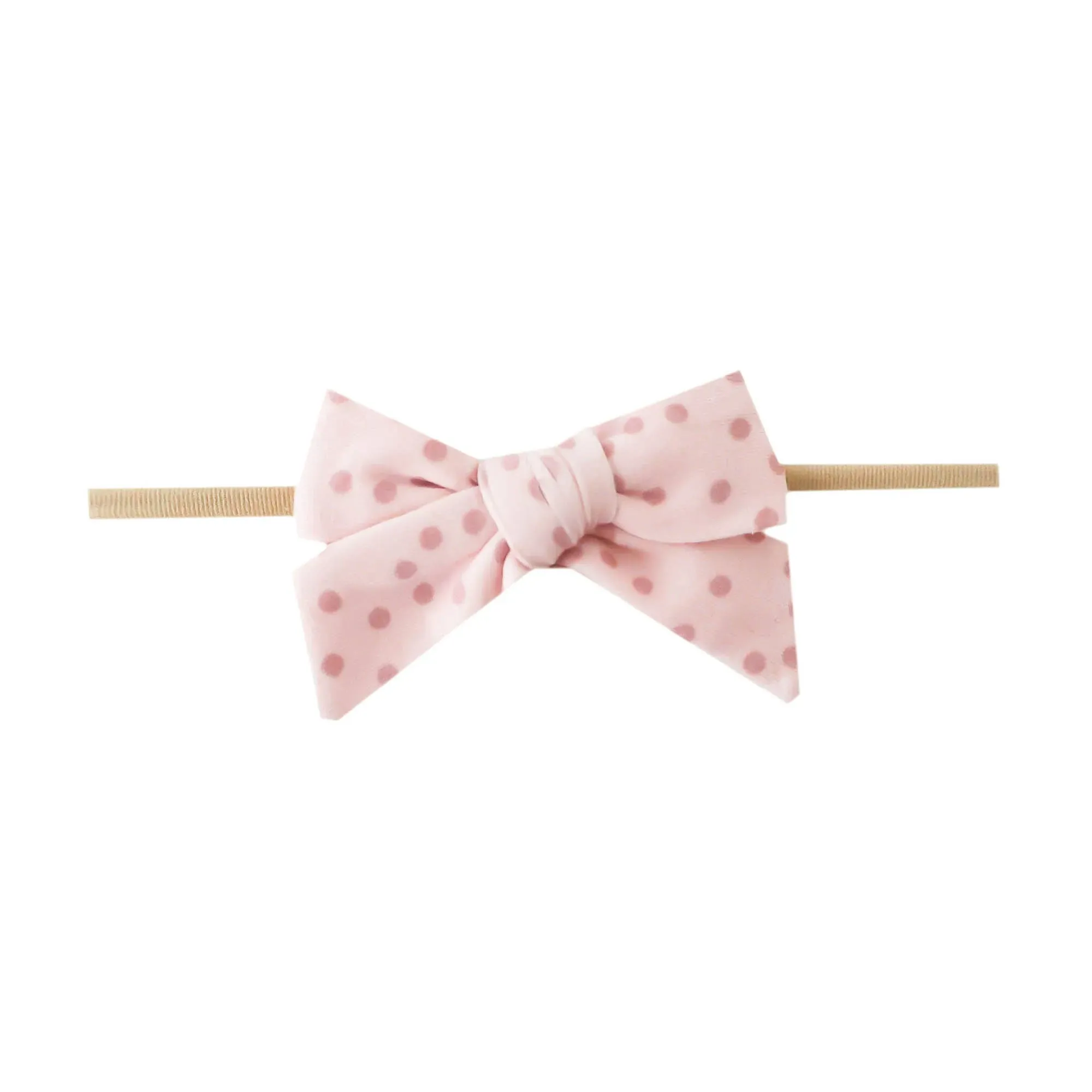 Copper Pearl Classic Nylon Bow | Dottie