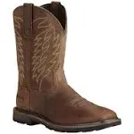 Ariat Men's Groundbreaker Work Boot - Wide Brown 10