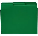 Staples Colored Top-Tab File Folders