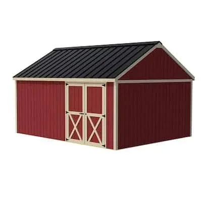 Best Barns New Castle 16x12 Wood Shed Kit