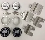 Slick Locks Puck Lock Kit for Ford Econoline Vans (FD-FVK-1-TK) - Hinged Doors