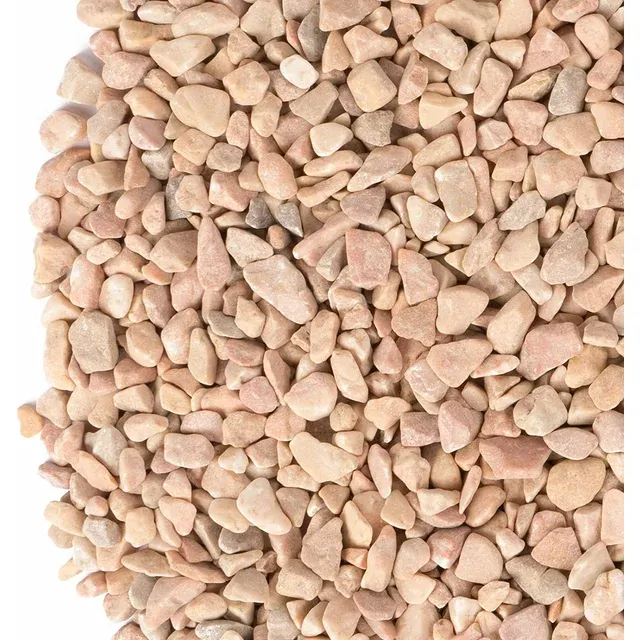 GASPRO 2.5 Pounds Decorative Rocks for Plant, 1/5 inch Natural Pea Gravel for Succulent, Vase, Fish Tank, Landscape, Matte Texture, Mixed Color, Other