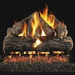 RH Peterson Real Fyre 18&#034; Charred Oak Gas Logs Only No Burner