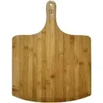 Outset Pizza Peel, Extra Large Bamboo Pizza Paddle, 18" x 14"