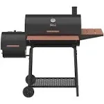 Royal Gourmet CC1830R 30-Inch Barrel Charcoal Grill with Offset Smoker