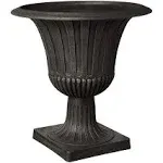 Arcadia Garden Products G50 Worthington Planter Urn Black