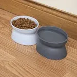 Kitty City Feeding Cat Bowl 2 Pack (Modern)