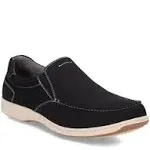 Florsheim Lakeside Canvas Moc Toe Slip On (Men's) - Black