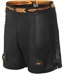 Shock Doctor Men's Loose Hockey Short with Bioflex Cup, Black / XS