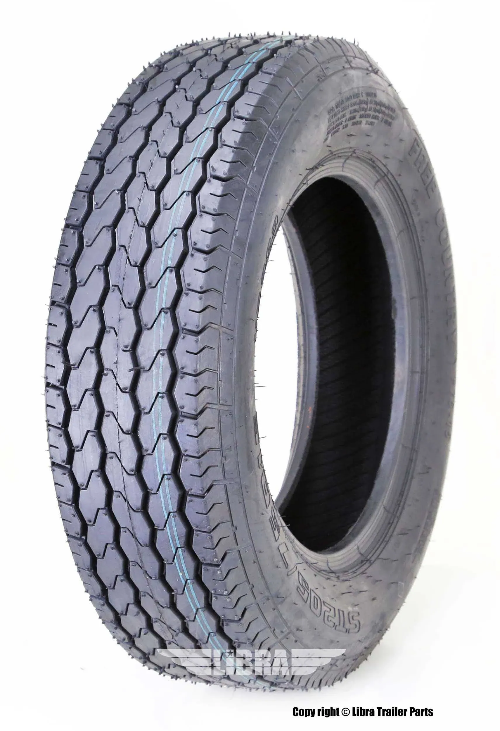 Free Country New Trailer Tires ST205/75D14 2057514 14 inch F78-14 Bias 6PR ...