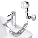 ZCONIEY Sink Faucet Sprayer Attachment Hair Pet Rinser Showerhead with Stop Water-saving Function