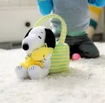  | 8&#034; Snoopy and Woodstock Easter Basket