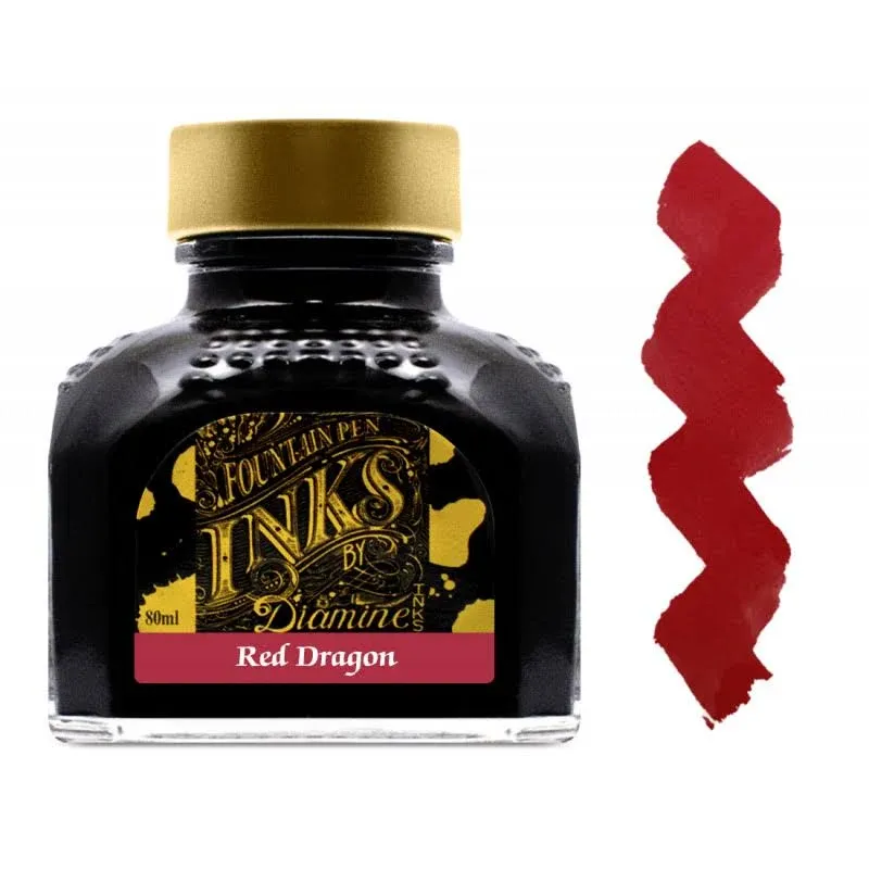 Diamine Bottled Ink Red Dragon