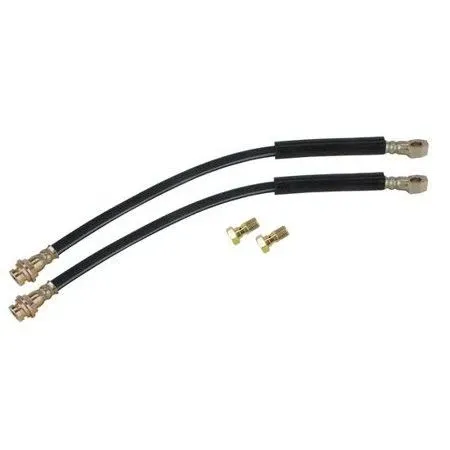 Chevy GM Disc Brake Conversion Rubber Brake Line Hose Set