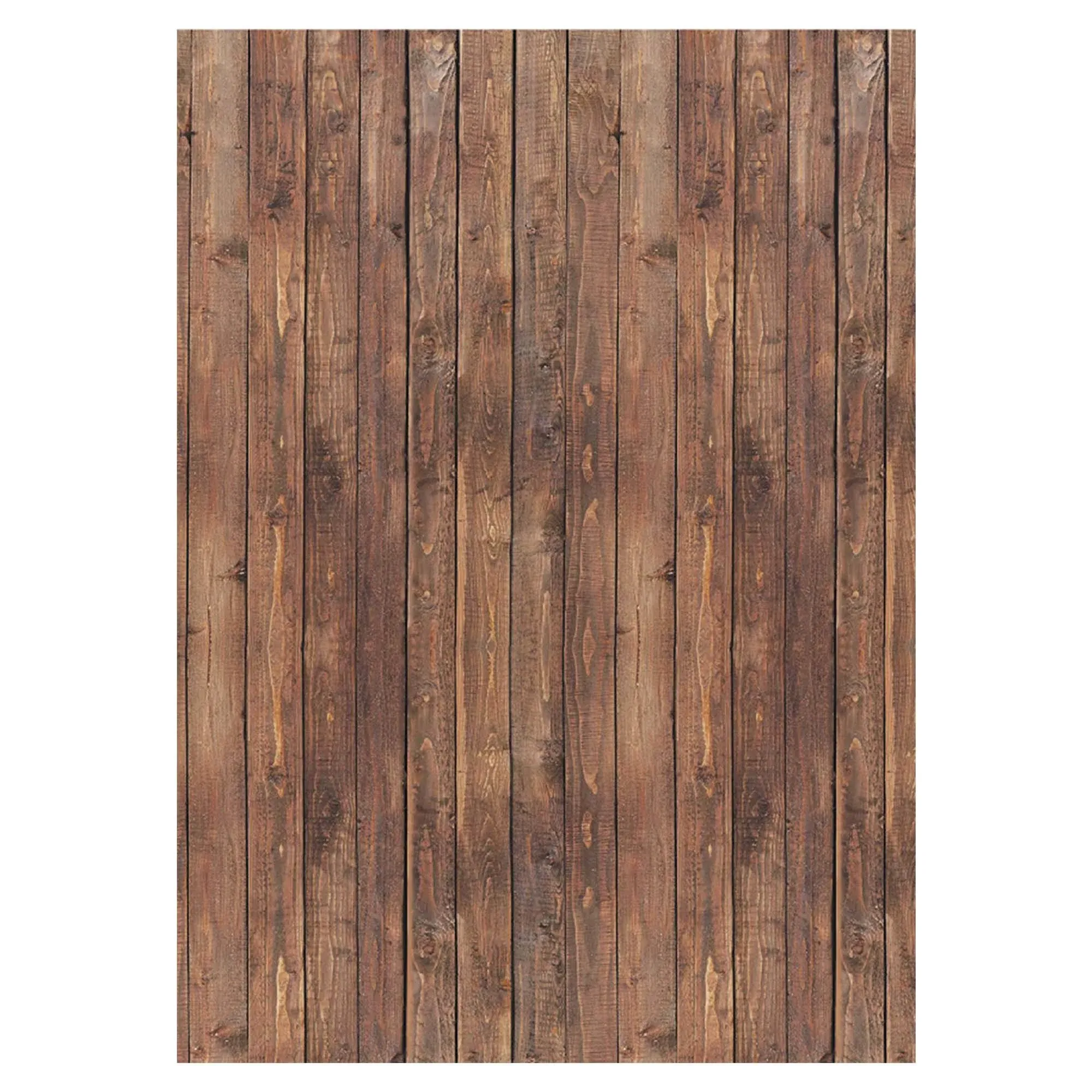 Amscan Realistic Wood Scene Setters Room Roll - 48" x 40' (1 Pc.) - Perfect for Parties, Events & Home Decor