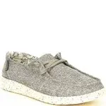 Hey Dude Women's Wendy Linen Shoes - Iron - 9