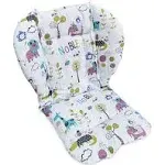 Kocpudu High Chair Pad,highchair Seat, Highchair Cushion, Seat Pad,Soft and Comfortable, Light and Breathable, Cute Patterns, Make The Baby More