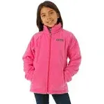 Columbia Girls' Benton Springs Pink Fleece Jacket - S