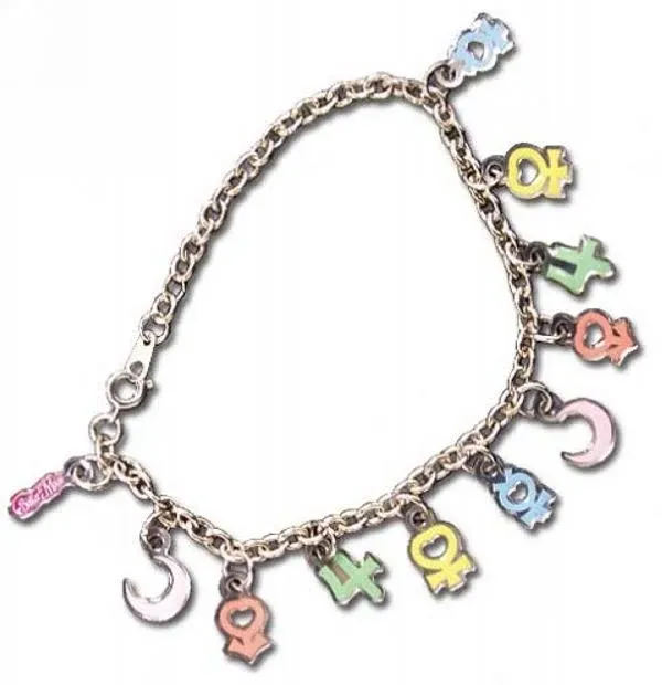 Sailor Moon Planetary Symbols Costume Bracelet *NEW SEALED*