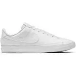 Kids' Nike Court Legacy Shoes Big 6.5 White/White