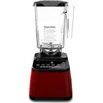 Blendtec Original Designer Series Blender and 90 Oz WildSide+ Jar - Kitchen Blender Bundle - Red