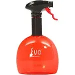 Evo Oil Sprayer Bottle Non-Aerosol for Olive Cooking Oils (18oz, Red)