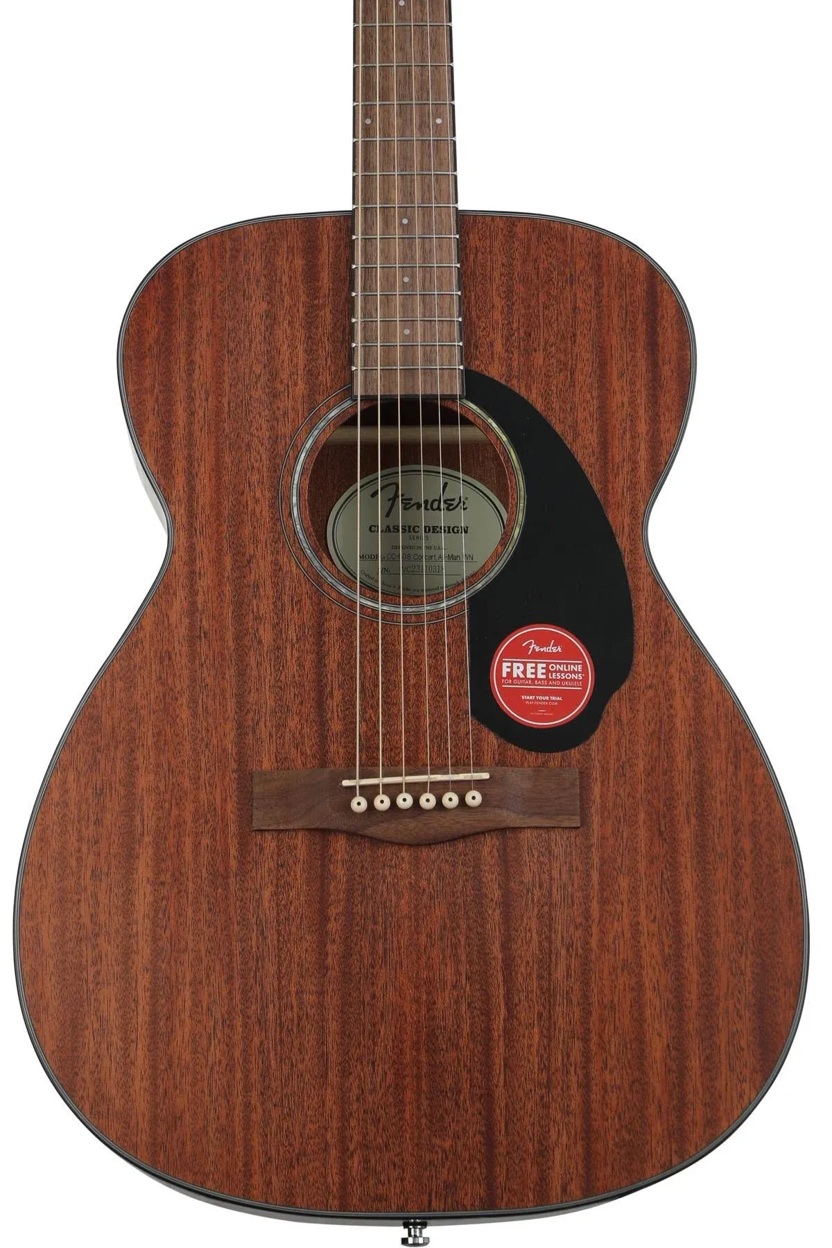 Fender 0970150022 CD-60S All Mahogany Concert no Case or Bag