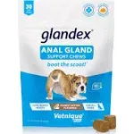 Glandex Anal Gland Soft Chews Supplement for Dogs