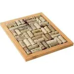 Bamboo Corkboard Trivet Kit