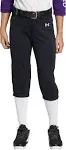 Under Armour Girls' Utility Softball Pants, Large, Black