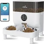 iPettie W5 Automatic Pet Feeder, Double Bowls