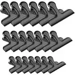 FINDMAG 20 Pack 3 inch Wide Stainless Steel Chip Clips Bag Clips Food Clips Heavy Duty Food Bag Clamp, All-Purpose Air Tight Grip Clips for Kitchen Office