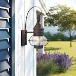 Designers Fountain 1751-RT Nantucket Wall Lanterns, Rustique