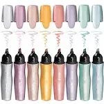 ZEYAR Aesthetic Highlighter Pen, Mystic Gems Colors, Chisel Tip Marker Pen, Water Based, No Bleed Dry Fast Easy to Hold, for Study Notes School