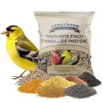 Armstrong Wild Bird Food Favourite Finch Bird Seed Blend For Finches, 5lbs