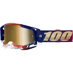 100% Racecraft 2 Goggles - United - True Gold