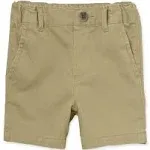 The Children's Place Baby Boys' Stretch Chino Shorts