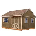 Best Barns New Castle 16x12 Wood Shed Kit