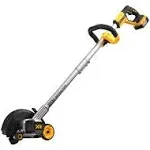 DEWALT Lawn Edger Kit 20V MAX Cordless Battery Powered w/ 4 Ah Battery + Charger