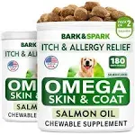 BARK&SPARK Omega Chews - Pack of 2 - Salmon