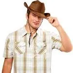 Brown Adult Cowboy Hat