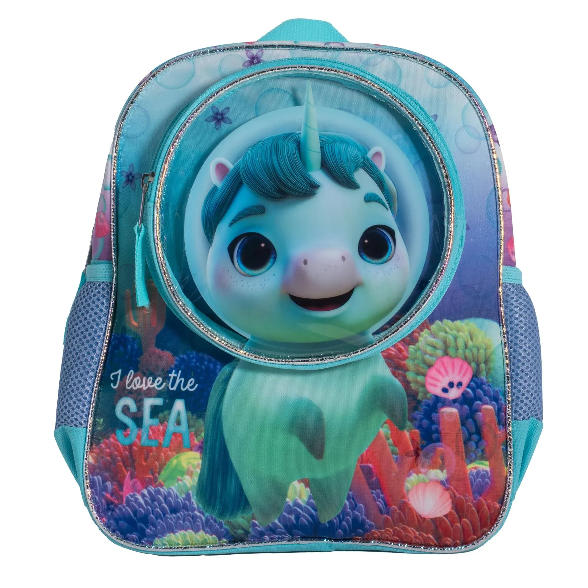 Not Quite Narwhal Boys &amp; Girls 12” Mini Backpack School Bag for Pre-School &amp; ...