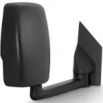 AKKON - For 2003-19 Chevy Express 1500/2500/3500 + GMC Savana 1500/2500/3500 Manual Towing Passenger Side Only Mirror Assembly